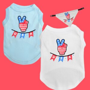 4th of July Dog Shirt - USA Pet Apparel