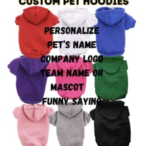 Customizable Pet Hoodie