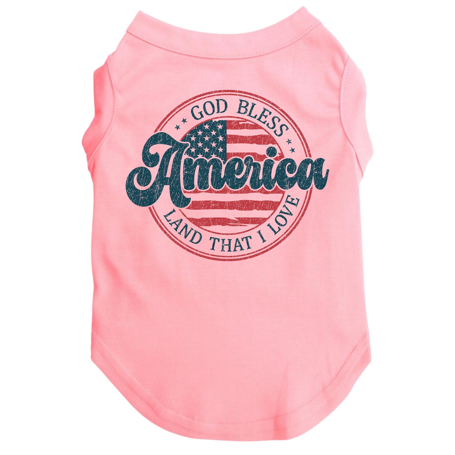 God Bless America Dog Shirt