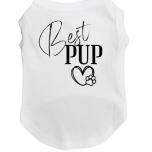 Dog Wedding Attire Shirt "Pup of Honor"