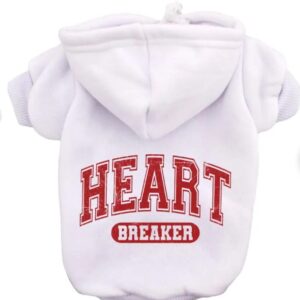Valentines Dog Hoodie "Heartbreaker"