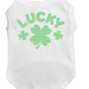 Lucky Dog Shirt St. Patrick's Day with Matching Bandana