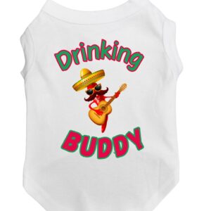 Cinco De Mayo Pet Shirt "Drinking Buddy"