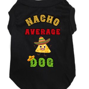 Cinco De Mayo Pet Shirt "Nacho Average Dog"