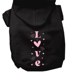 Valentines Love Dog Hoodie