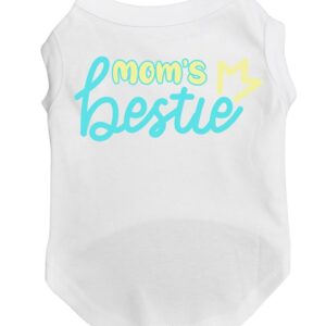 Dog Shirt "Mom's Bestie" Mom's Day Shirt