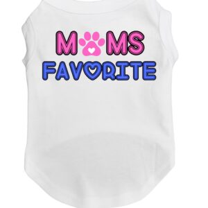 Mothers Day Dog Shirt "Mom's Favorite"