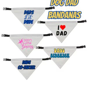 Dog Dad Bandanas for Fathers day