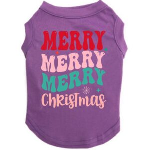Merry Christmas Pet Shirt