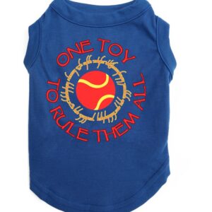 Lord of the Rings Pet Shirt "One Toy to Rule Them All"