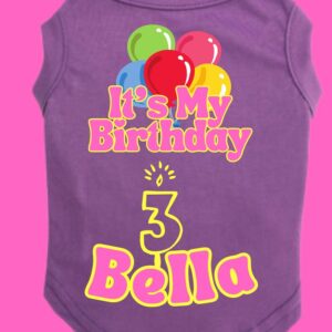 Custom Birthday Dog Shirt